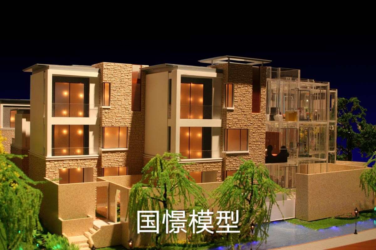 磴口县建筑模型