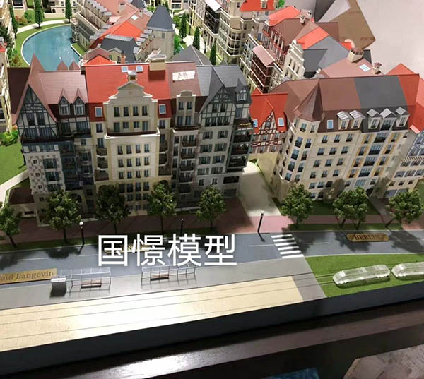 磴口县建筑模型